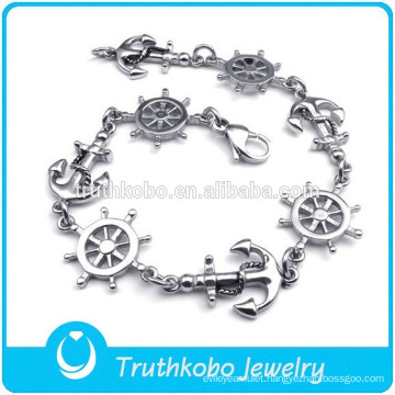 TKB-B0125 Sailing Anchor Bracelet Nautical Accessories Ocean Jewelry